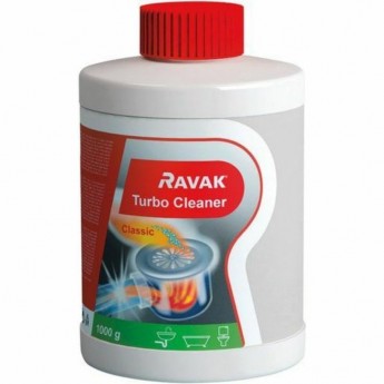 Средство RAVAK TURBO CLEANER X01105 для чистки сливов 1000мл